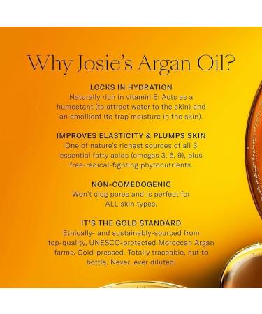 Josie Maran Pure Argan Oil + Liquid Exfoliant Kit - Anti-Aging & Hydrating Treatment for Dry Skin | Best Body Skin Care Products (3.4 oz) - International Shipping Available - Buy Online on GoSupps.com