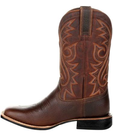 Hamovessi Men's Lightweight Cowboy Boots | Durable Western Country Boots Brown 13 - Buy Online on GoSupps.com