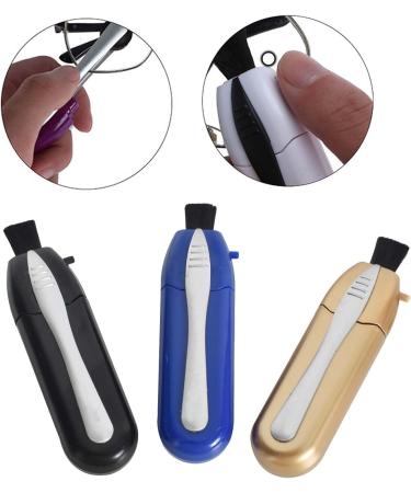 Kioiner 3 Pcs Eyeglasses Lens Cleaners Mini Portable Carbon Microfibre Cleaning Clip with Brush for All Types of Glasses Sunglasses Reading Glasses Spectacles - Buy Online on GoSupps.com