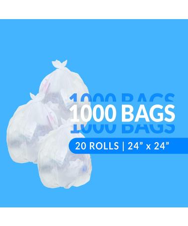 Reli. 6-10 Gallon Trash Bags (1000 Count Bulk) Trash Can Liners - 7 Gallon - 8 Gallon - 10 Gallon Trash Bags - Trash Can Liners / Garbage Bags (6 Gal  7 Gal  8 Gal  10 Gal in Bulk)  Clear 6-10 Gallon | 1000 Count (Bulk Value) - Buy Online on GoSupps.com
