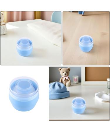  BIUDECO 2pcs Baby Plush Puff Puff Bulk Puff And Container After Bath Powder Container Body Powder Case Body Leak Baby Sponge - Buy Online on GoSupps.com