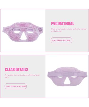 of 3 Half Reusable Cooling Eye Hot and Cold School Travel Sleeping Eye Swelling Relief Plaster Shape Set Blindfold Face - Buy Online on GoSupps.com
