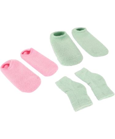 Qukaim Heels Moisturizing Socks Moisturizing Gel Heel Sleeves Exfoliating Heels Moisturizing Socks Set Nourishing Spa Socks Improves Roughness and Skin Rejution - Buy Online on GoSupps.com