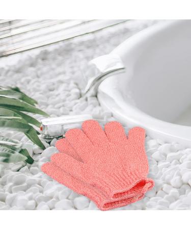 Pairs Exfoliating Bath Gloves - Double Sided Body Scrub Mitts for Shower & Spa | 4 Colors Available - Buy Online on GoSupps.com