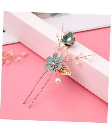 Angoily 6 Sets Hairpin Rhinestone Hair Clips Hair Stick and Hair Comb Clips Boho Wedding Hair Accessories Wedding Headpiece Flower Hair Vintage Hair Clips Tiara Pearl Fork Zinc Alloy Bride - Buy Online on GoSupps.com