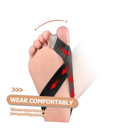 STAHAD 2pcs Toe Separator Orthotics - Premium Foot Separator for Plantar Fasciitis and Bunion Relief - Toe Spacer and Pedicure Tool - Assorted Colors - 25.3x2.3cm - Buy Online on GoSupps.com
