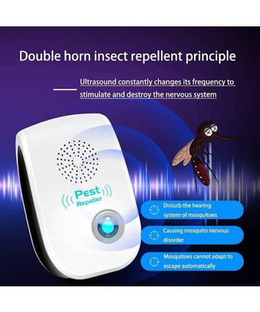2023 Upgraded Dual Ultrasonic Pest Repeller 12 Pack - Electronic Pest Control for Insects, Roach, Mice, Spider, Mosquito - Ideal for Home, Kitchen, Office, Warehouse, Hotel, Garage - Buy Online on GoSupps.com