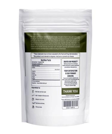 Mullein Leaf Tea | Respiratory Support Herb for Lung Cleanse | 3oz Made in USA - Buy Online on GoSupps.com