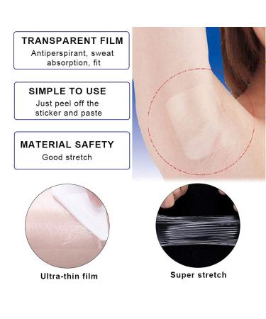 Disposable Underarm Sweat Pads - Antiperspirant Shield for Armpit Protection - Buy Online on GoSupps.com