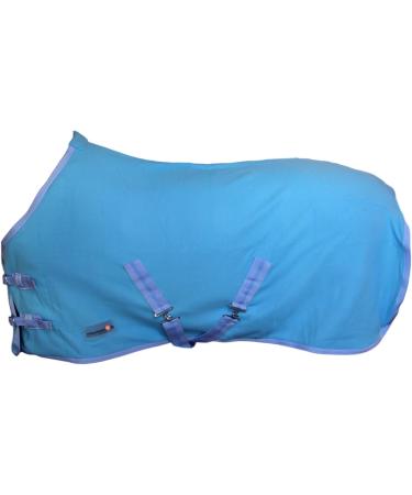 Buy RL24 Sweat Rug BASICLINE - Breathable Fleece Transport Blanket for Horses | Aqua 135cm - International Shipping - Buy Online on GoSupps.com