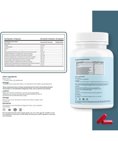 mars by GHC Surgemax Natural Capsules with Shilajit & Safed Musli | Supports Energy, Strength & Immunity | for Active Lifestyle | 120 Capsules | Pack of 2 60 Count (Pack of 2) - Buy Online on GoSupps.com