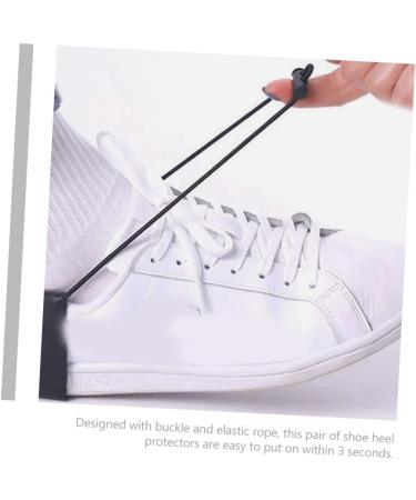Mobestech 5 Pairs Heel Protectors - Women's High Heel Shoe Covers for Dressy & Sneakers | Durable Rubber Protection - Buy Online on GoSupps.com