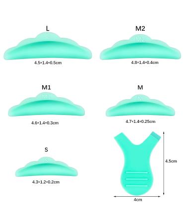 52 Piece Silicone Eyelash Perming Tool Set with Curlers, Y Shape Brushes, and Lift Pads - Buy Online on GoSupps.com