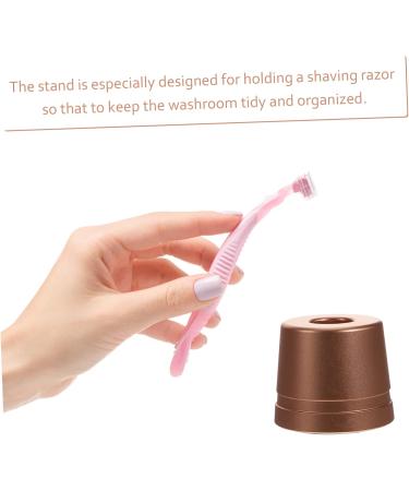 Hakidzel Men's Water Base Razor Holder - Premium Aluminum Shaver Rack & Toothbrush Stand | Stylish & Functional Bathroom Organizer - Buy Online on GoSupps.com
