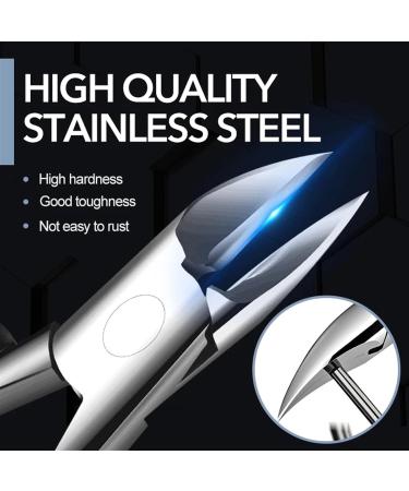 Toenail Clippers for Thick Ingrown Toenails Stainless Steel Nail Cutter Professional Manicure Accessories Tools (Color : Red) - Buy Online on GoSupps.com