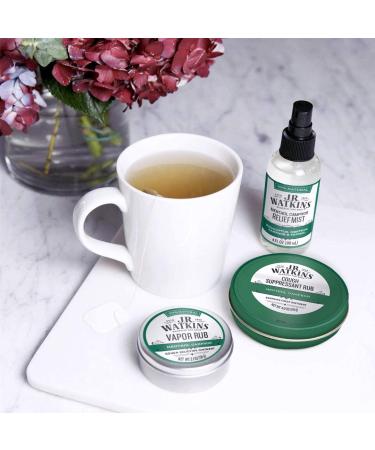 J.R. Watkins Natural Menthol Camphor Chest Rub - 2.1oz - USA Made & Cruelty-Free - Buy Online on GoSupps.com