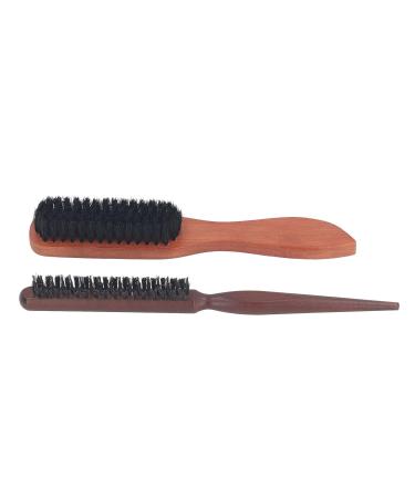 Grooming Beard Brush 2 Pack Durable Ergonomic Design & Soft Bristles for Men's Beard Care - Buy Online on GoSupps.com