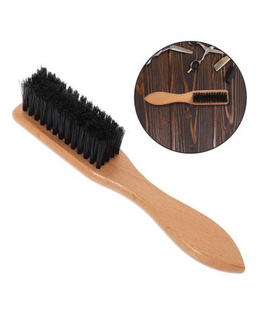 Minkissy Beard Brush - Beech Wood Handle & Wild Boar Bristle | Premium Mustache & Beard Comb for Men | Essential Grooming Tool - Buy Online on GoSupps.com