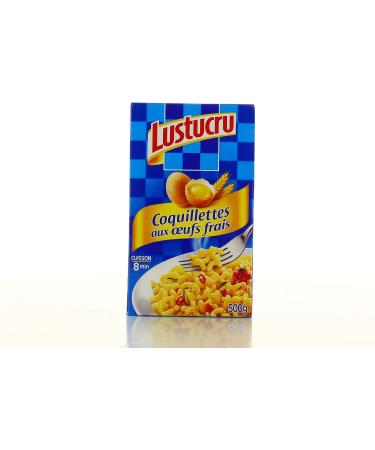  G n rique LUSTUCRU - Lustucru Coquillettes Pasta with Fresh Eggs 500G - 500G - Pack of 4 - Sold in Packs - Buy Online on GoSupps.com