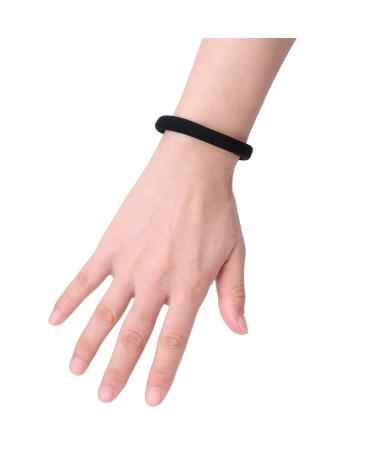 100 PCS Seamless Cotton Hair Ties - Soft, Thick Elastic Bands in 20 Colors for Women - Buy Online on GoSupps.com