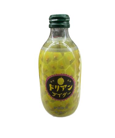 Tomomasu Japanese Soda Durian Cider. Exotic Flavor. Refreshing. Carbonated. Japanese Dessert 10.1 Oz (pack of 8)