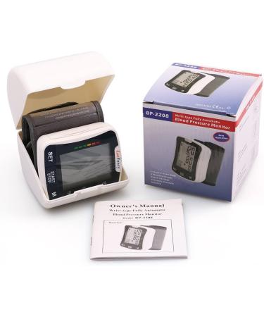 LotFancy Wrist Blood Pressure Monitor with Irregular Heartbeat Detection - 2 Users, 120 Memory, Automatic Digital BP Machine - Buy Online on GoSupps.com