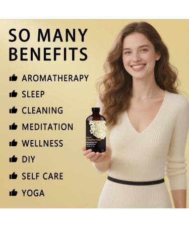 Chamomile Essential Oil and Apple Essential Oil 4 Fl Oz 120ML for Diffuser Humidifier Yoga Cleaning DIY Candle Soap Making Perfume Gift for Women Essential Oils - Buy Online on GoSupps.com