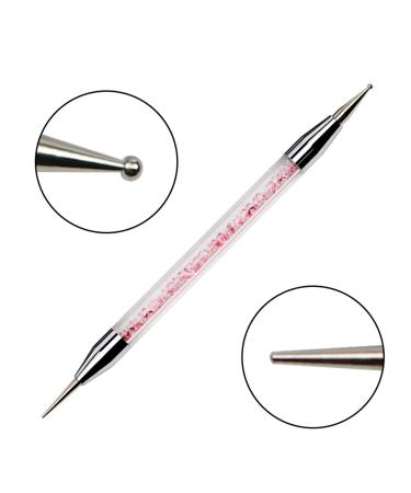 5 Pcs Nail Art Brush Tool Set - Double Ended Embossing Pens for Creative Manicure - International Shipping Available - Buy Online on GoSupps.com