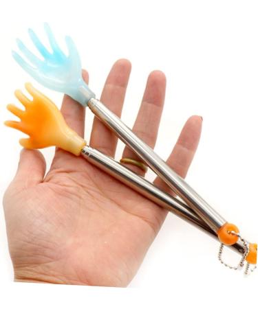 FRCOLOR 3-Pack Stainless Steel Reindeer Back Massage Tool - Flex Migm Jucky Scratch Handy Relooq Device - SCHABER PP 44.5x3.3cm Yellow | International Shipping - Buy Online on GoSupps.com