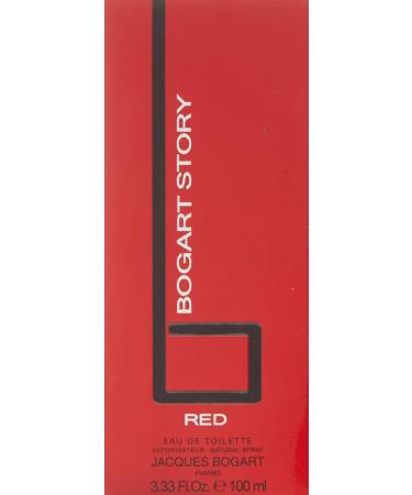 Jacques Bogart Eau de Toilette Spray - Bogart Story Red 3.4 oz | International Shipping Available - Buy Online on GoSupps.com