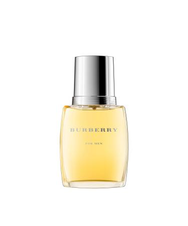 BURBERRY Classic Eau de Toilette Woody Men's Cologne With Notes of Bergamot Fresh Mint Sandalwood & Amber Long Lasting Fragrance 1.7 Fl Oz (Pack of 1)