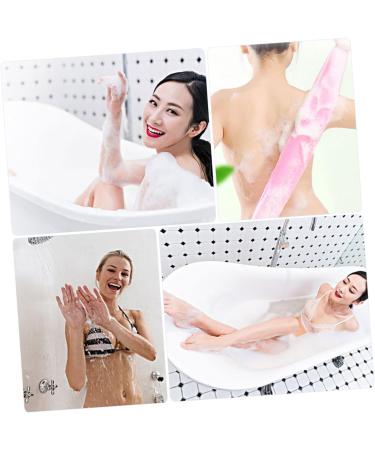 Beaupretty 1pc Pull Back Strip Bath Puff Loofah Back Cleaning Shower Strap Bath Loofahs Shower Scrub Body Powder Puff Bath Scrubber Bath Scrubber for Body Wash Towel Bath Supplies Bath Towel - Buy Online on GoSupps.com