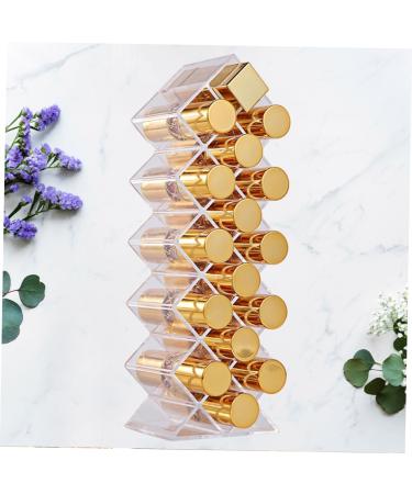  WOONEKY WOONEKY Acrylic Lipstick Display Stand with 16 Fish-Shaped Compartments for Desktop - Buy Online on GoSupps.com