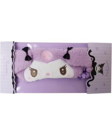 Mocomoco Plush Sleep Eye Mask - Lightweight Kawaii Satin Eye Mask for Men & Women Soft Travel Blackout Eye Cover 20x10 cm (Kuormi-Bunny - Buy Online on GoSupps.com