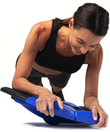 STEALTHGO Portable Plank Board Core Trainer for Dynamic Abs & Core Training - Includes Free iOS/Android App & 4 Mobile Games - Assembles in Seconds - Perfect for On-the-Go Workouts - Buy Online on GoSupps.com