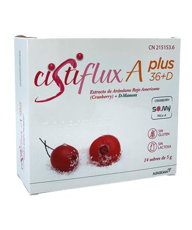 Alfasigma Cistiflux A Plus 36+D Red Cranberry Food Supplement - 14 sachets