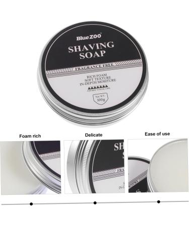 CRILSTYLEO Beard Shaving Cream Shaving Soap Portable Shave Soap Mustache Soap Original Shave Cream Paste 1 count (Pack of 1) As Shown - Buy Online on GoSupps.com