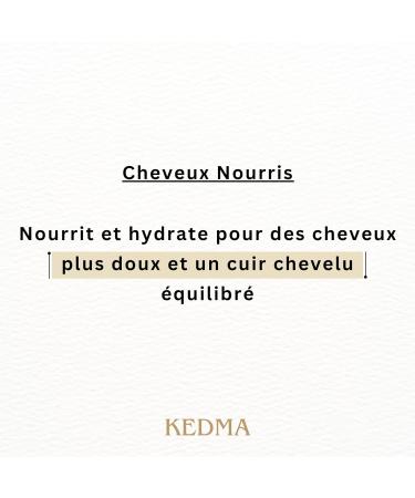 Kedma - Gommage Exfoliant Cheveux et Cuir Chevelu - Pour Cheveux Ab m s et Cuir Chevelu Sec - Purifiant Nourrissant et Revitalisant - Avec Sels de la Mer Morte - 300g - Buy Online on GoSupps.com