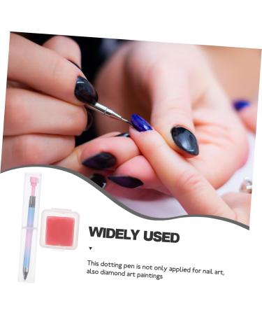 Healeved 1 Set Nail Art Drill Pen Diamond Picking Pen Nail Art Calligraphy Pen Striping Liner Brush Nail Art Point Pen Manicure Nail Pen Nail Polish Pens Rhinestone Picker Tool Abs 14.50X1.00X1.00CM Multi - Buy Online on GoSupps.com