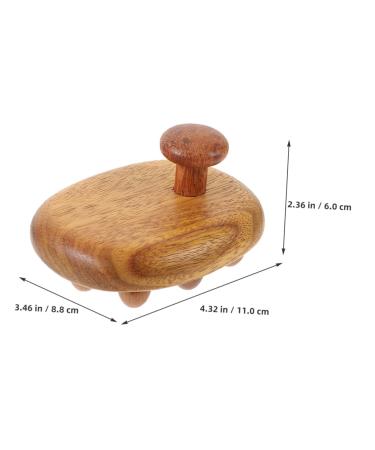 Beaupretty 2-Piece Natural Wood Massage Brush Set - Multi-Purpose Comb & Scalp Massager for Hair Care - Buy Online on GoSupps.com