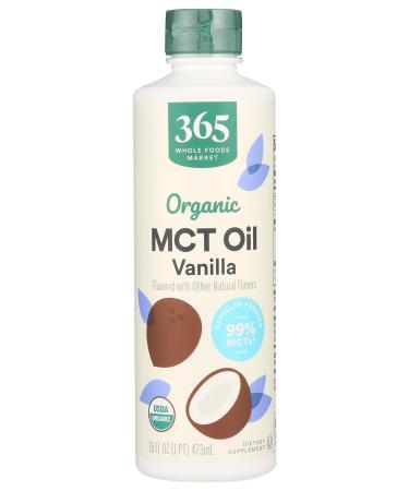 365 by Whole Foods Market Organic Vanilla MCT Oil 16 Fl Oz