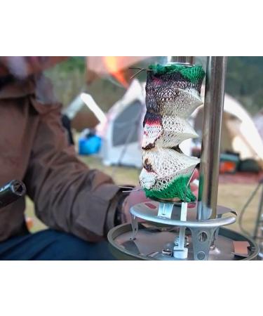 4 Pack Gas Lamp Lantern Mantles - 3-Layer Accordion Shape with 2 Install Clips - Buy Online on GoSupps.com