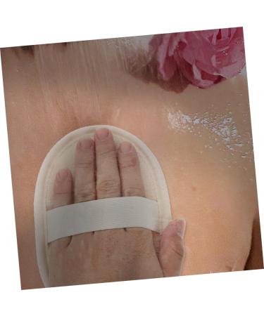 NOLITOY 4pcs Loofah Scrub Sponge Mats - Bath Ball Wipe & Flower Shower Body Scrubber | 8cm Loofah Sponges for Ultimate Relaxation - Buy Online on GoSupps.com