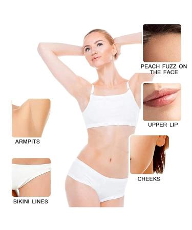 Small Wax Strips for Women | 72 Facial & Body Hair Removal Strips + 4 Calming Oil Towels - Ideal for Sensitive Skin - Buy Online on GoSupps.com