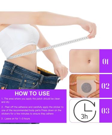 Losing Weight Patch 120pcs Slimming Plaster for Fast Detox & Stomach Support | Effective Weight Loss Solution for Beer Belly - Buy Online on GoSupps.com