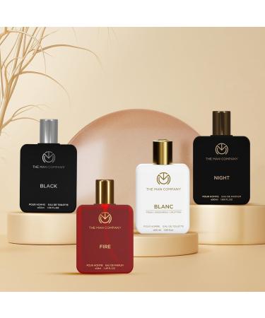 Th.e Ma.n Comp.any Perfume Gift Set for Men 4 * 50ml- A Gentleman's Choice | Premium Long-Lasting EDP & EDT For Men | For Party Outing Office & Date