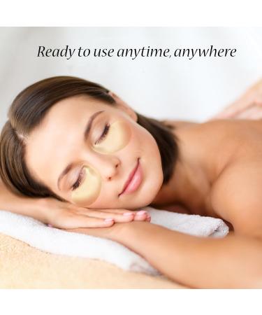 24K Gold Eye Masks Under Eye Collagen Patches Eye Gel for Dark Circles Puffy Eyes Under Eye Bags Moisturizing Eye Treatment Masks-60pcs - Buy Online on GoSupps.com