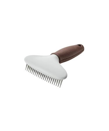 HUNTER SPA Detangling Comb Two-Row Hair & Dandruff Remover 16x11.5 cm Grey/Brown 41 Teeth International Shipping Available - Buy Online on GoSupps.com