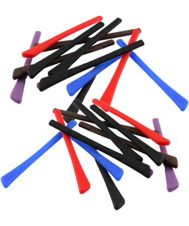 NOLITOY 30 Pairs Eyewear Leg Covers - Anti-Slip Silicone Sleeves for Spectacles & Glasses | Durable Eyeglass Accessories - Buy Online on GoSupps.com
