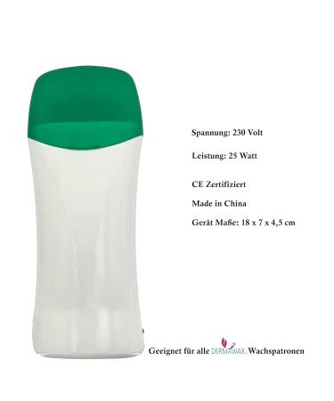 Dermawax Roll-On Wax Warmer - Honey Wax Cartridge Set for Effortless Hair Removal on Legs Arms & Back | International Shipping Available - Buy Online on GoSupps.com